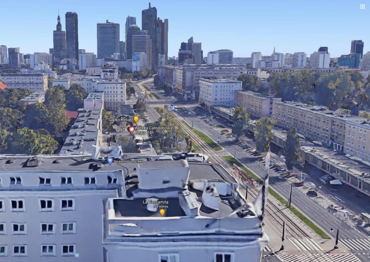Nowolipki Studio, City Center Skyline View - Warsawstay Ngoại thất bức ảnh